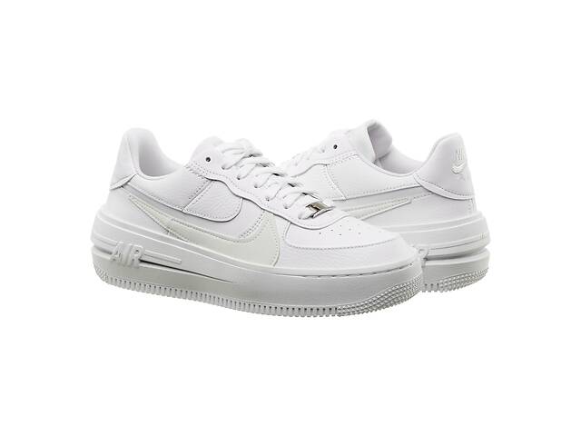 Кроссовки женские Nike Air Force 1 Plt.Af.Orm Triple White W (DJ9946-100) 38 Белый