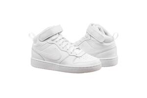 Кроссовки женские Nike Court Borough Mid 2 (Gs) (CD7782-100) 38 Белый