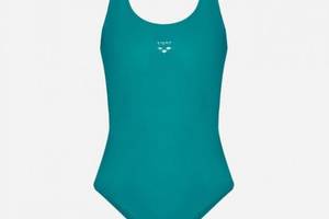 Купальник слитный женский Arena Solid O Back Swimsuit Зеленый 40 (005911-600)