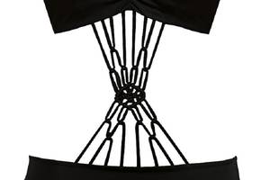 Купальник совместный Freya Macrame 4056 32E Black (889500503026)