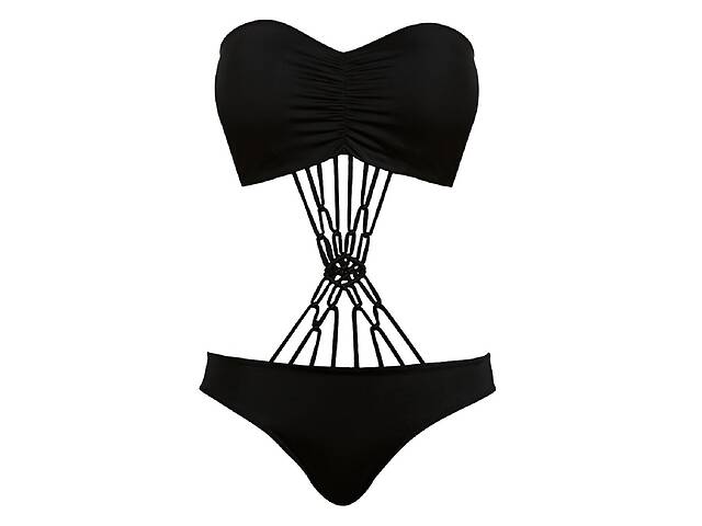 Купальник совместный Freya Macrame 4056 34E Black (889500503101)