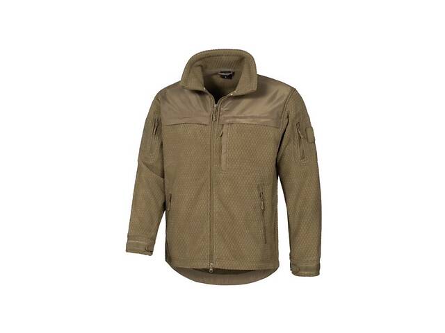 Кофта флісова MIL-TEC Elite Fleece Jacket HEXTAC Dark Coyote. Німецька якість! Купи уже сегодня!