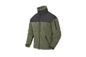 Куртка флісова Helikon-Tex® Classic Army Jacket - Fleece - Olive/Black Купи уже сегодня!