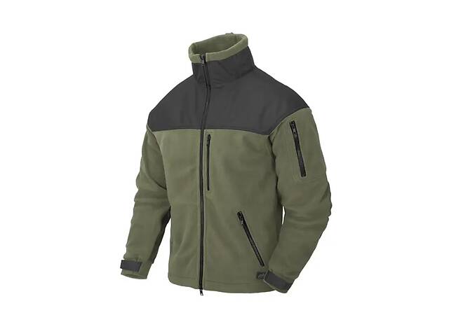 Куртка флісова Helikon-Tex® Classic Army Jacket - Fleece - Olive/Black Купи уже сегодня!