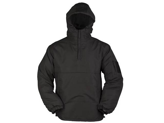 Куртка-анорак тактическая Mil-Tec зимняя черная 10335002 S