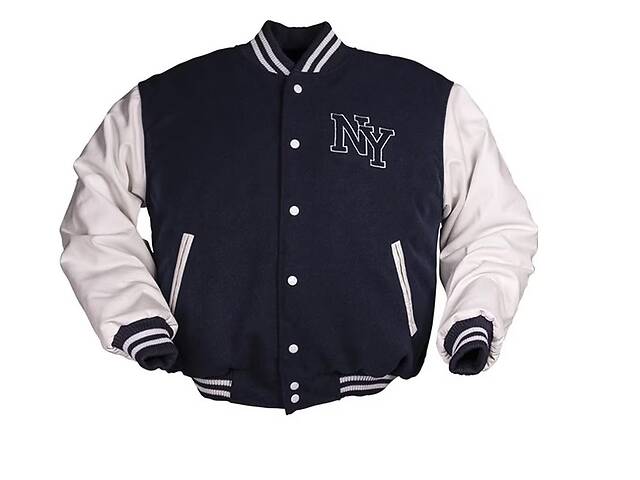 Куртка бомбер Mil-Tec NY Baseball Navy/White 10370003 ХL