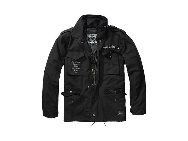 Куртка Brandit M-65 Classic BLACK Motorhead 3XL Черный (61003.2)