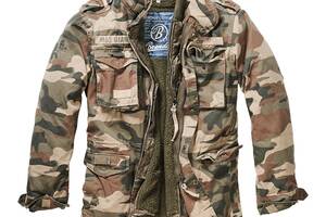Куртка Brandit M-65 Giant LT WOODLAND XL Камуфлированный (3101.107)