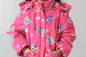 Куртка для девочки Brands B-2323 98 см Малиновый (2000990256966)