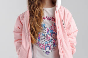 Куртка для девочки Brands EAC-601 80 см Розовый (2000990257031)