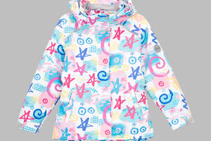Куртка для девочки Snowgenius B26-019 128 см Белый (2000990235695)