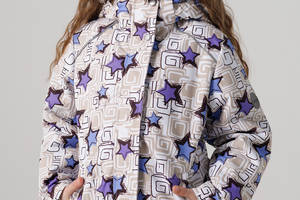 Куртка для девочки Snowgenius D639-07 116 см Бежевый (2000990235428)