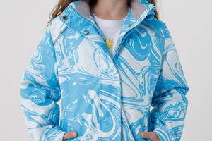 Куртка для девочки Snowgenius D639-08 122 см Голубой (2000990235251)
