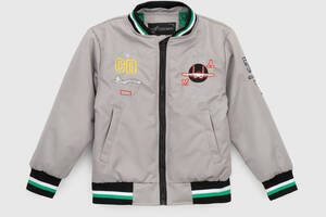 Куртка для мальчика Brands MA31 128 см Светло-серый (2000990284679)