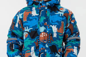 Куртка для мальчика Xzkami 23607 104 см Синий (2000989985129)
