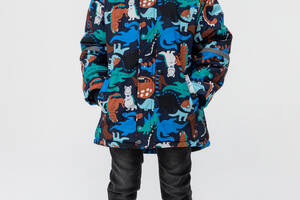 Куртка для мальчика Xzkami 23607 104 см Темно-синий (2000989985198)