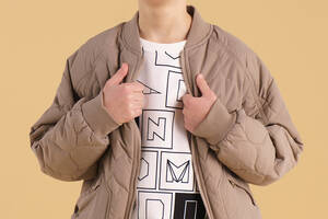 Куртка для мальчика Xzkami 30210 158 см Капучино (2000990368669)