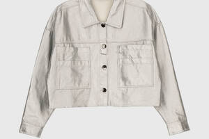 Куртка джинсовая для девочки LocoLoco 2456 128 см Серебряный (2000990347060)