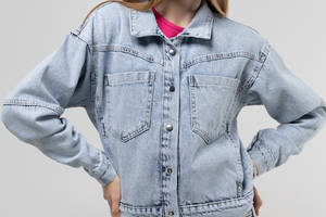 Куртка джинсовая женская Noa Noa 9668 M Голубой (2000989947158)