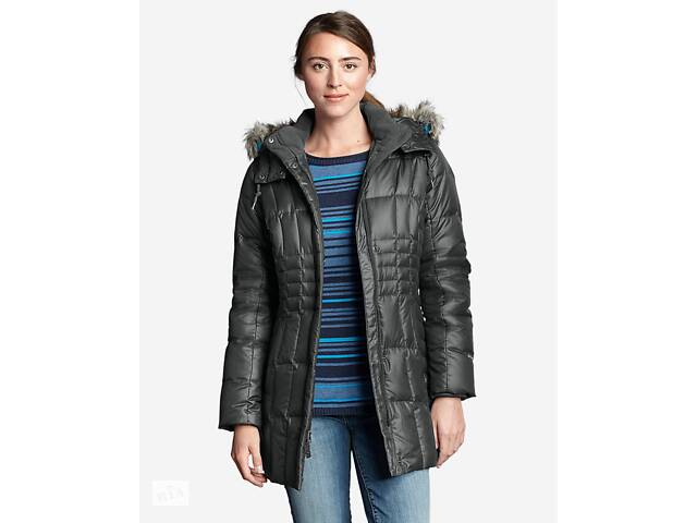 Куртка Eddie Bauer Women High Pass Down Parka CINDER XS Серая (9942CI-XS)