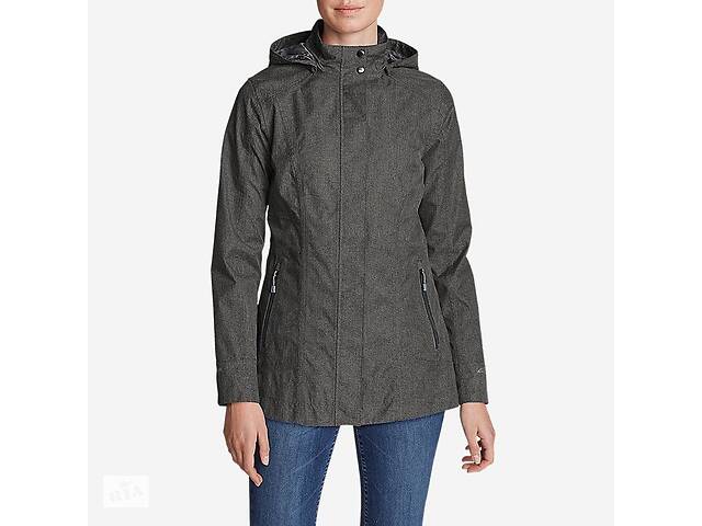 Куртка Eddie Bauer Womens Girl on Go Jacket DK CHARCOAL HTR S Сірий (5055DKCH)