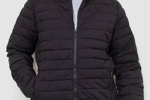 Куртка мужская демисезонная с капюшоном черный 214R8891 Ager M