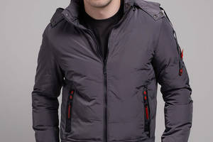 Куртка мужская маломерная 342097 р.3XL Fashion Серый
