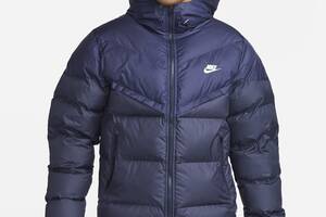 Куртка мужская Nike M Nk Sf Wr Pl-Fld Hd Jkt (FB8185-410) M Синий