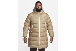 Куртка мужская Nike M Nk Sf Wr Pl-Fld Hd Parka (DR9609-247) S Бежевый