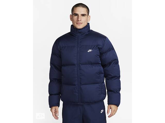 Куртка мужская Nike Sportswear Club Puffer (FB7368-410) M Темно-синий