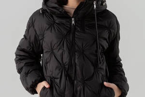 Куртка однотонная женская Brands 23826 M Черный (2000990317681)