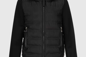 Куртка однотонная женская Visdeer 24111 M Черный (2000990321206)