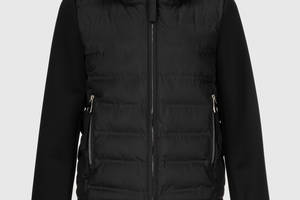 Куртка однотонная женская Visdeer 24111 XL Черный (2000990321220)