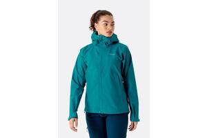 Куртка Rab Downpour Eco Jacket Women's 10 Бирюзовый