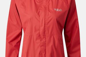 Куртка Rab Downpour Jacket wmns 10 Красный