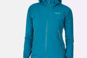 Куртка Rab Kinetic Plus Jacket wmns 10 Серый-Голубой