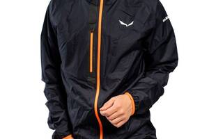 Куртка Salewa Puez PTX 2L Mens Jacket S Черный-Оранжевый