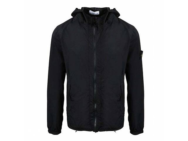 Куртка Stone Island 43831 Nylon-TC Packable Lightweight Hood Jacket Black XXL