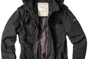 Куртка Surplus Airborne Jacket Schwarz M Черный (20-3598-03)