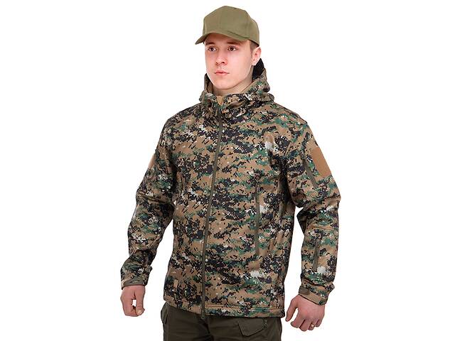 Куртка тактическая FDSO ZK-20 3XL Камуфляж Marpat Digital Woodland (06508237)