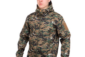 Куртка тактическая FDSO ZK-20 XL Камуфляж Marpat Digital Woodland (06508237)