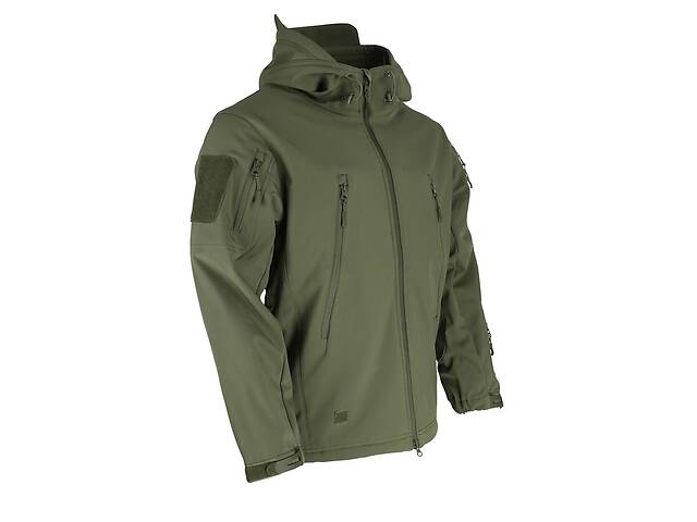 Куртка тактическая Kombat UK Patriot Soft Shell Jacket XXL Оливковый (1000-kb-pssj-olgr-xxl)