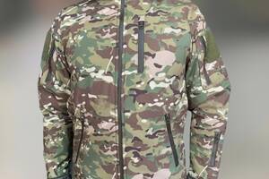 Куртка тактическая зимняя Softshell, Special, Мультикам, размер M, на подкладке из искусственного меха Купи