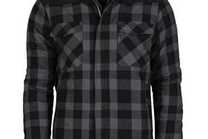 Куртка в стиле дровосека черный серый 10370508 Mil-Tec Lumber Jacket размер М