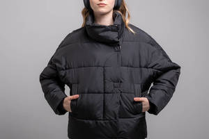 Куртка женская 200033 р.46 Fashion Черный