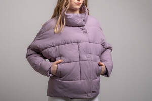 Куртка женская 200037 р.42 Fashion Сиреневый