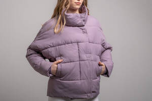 Куртка женская 200037 р.44 Fashion Сиреневый