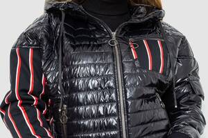 Куртка женская демисезонная черный 102R5222 Ager 4XL-5XL