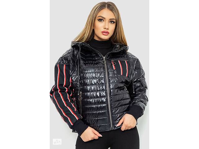 Куртка женская демисезонная черный 102R5222 Ager 6XL-7XL