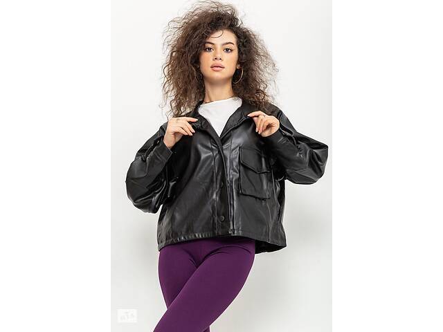 Куртка женская демисезонная черный 129R112 Ager M